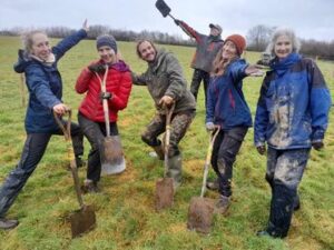 Image of people on a Moor Trees Group Day
